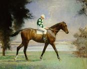 埃德蒙 查尔斯 塔贝尔 : Thoroughbred with Jockey Up